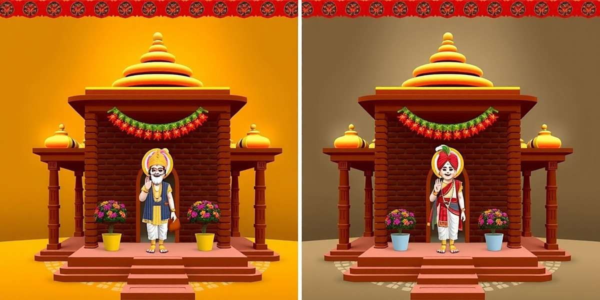 Dal Dash Regional Localization Comparison of Dal Dash regional versions showing different Indian cultural elements